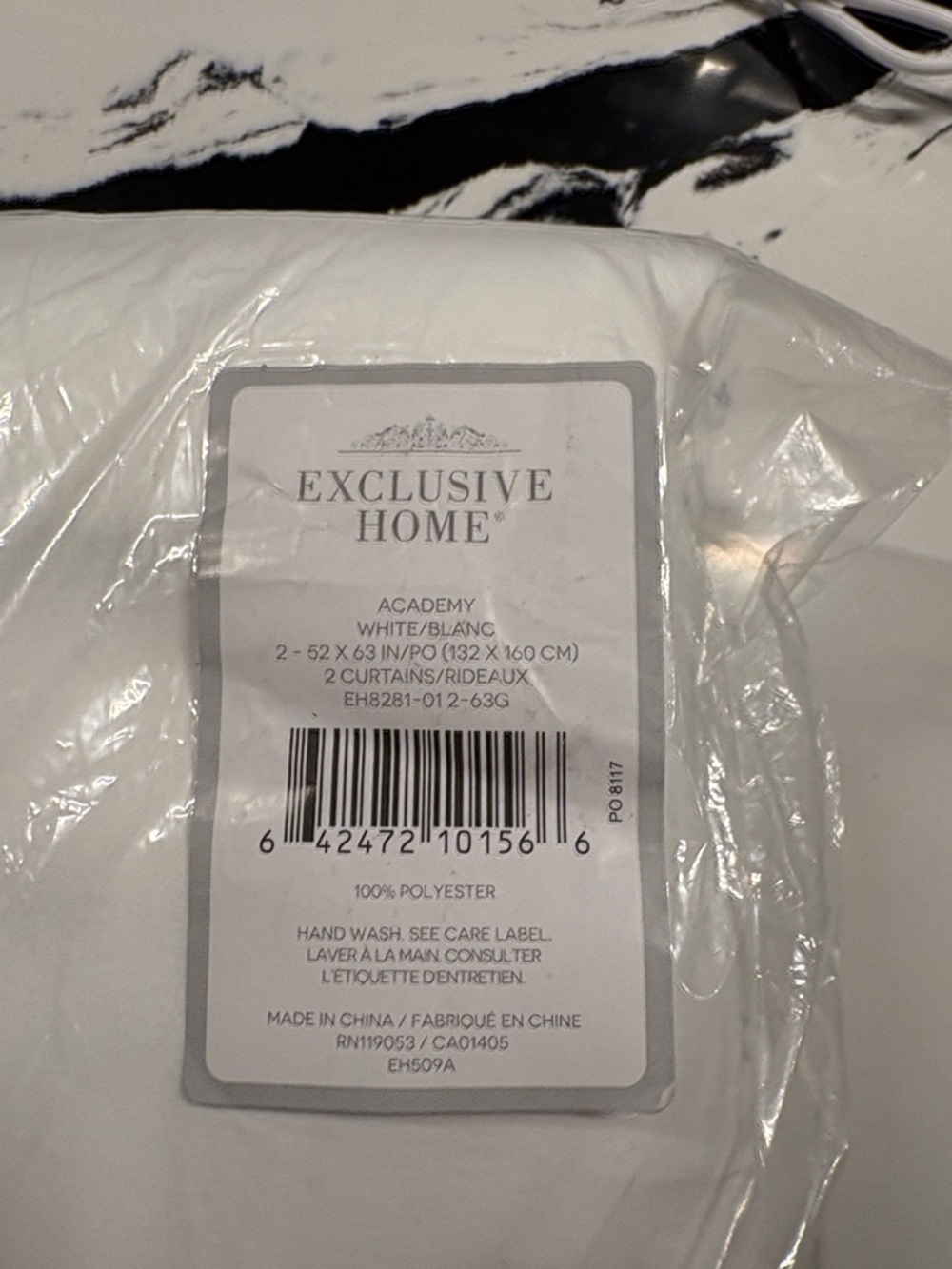 Exclusive Home White Curtains - Academy Set of 2